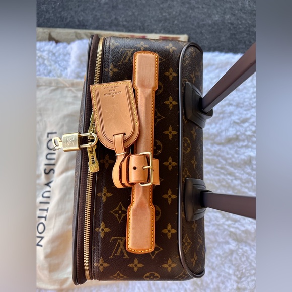 SOLD!!!Louis Vuitton Pegase 45 Rolling Suitcase MonogramCOA READY - Picture 4 of 15